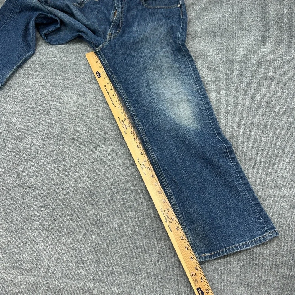 Levi's 505 Jeans Mens‎ 38x30 (FITS 36) Blue Denim Original Straight Fit Stretch